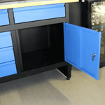 Casa si Gradina - Constructii - Scule electrice si accesorii - Scule multifunctionale si accesorii - Banc de lucru cu spatii de depozitare GW 5 1 Guede 40473, 300 Kg - Infinity.ro