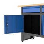 Casa si Gradina - Constructii - Scule electrice si accesorii - Scule multifunctionale si accesorii - Banc de lucru cu spatii de depozitare GW 6 2 XL Guede 40481, 300 Kg - Infinity.ro