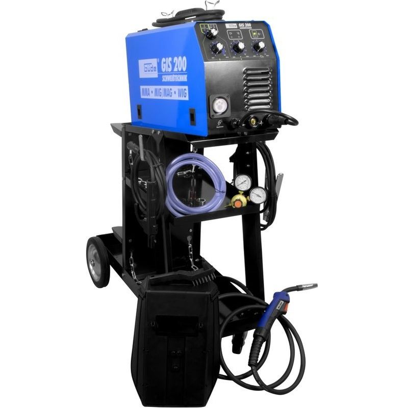 Casa si Gradina - Constructii - Scule electrice si accesorii - Aparate de sudura - Aparat de sudura tip invertor GIS200 Guede 20037, 10-200 A, 5 kVA - Infinity.ro