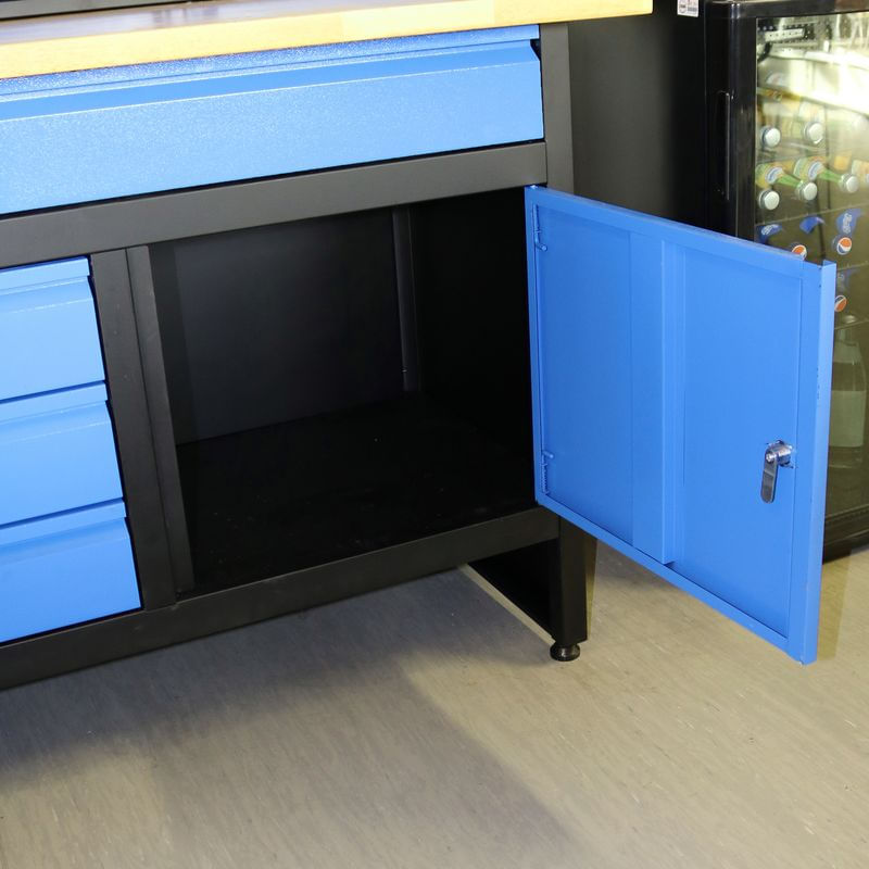 Casa si Gradina - Constructii - Scule electrice si accesorii - Scule multifunctionale si accesorii - Banc de lucru cu spatii de depozitare GW 3 1 Guede 40471, 300 Kg - Infinity.ro