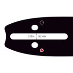 Casa si Gradina - Constructii - Scule electrice si accesorii - Accesorii fierastraie electrice - Lama de rezerva Oregon pentru drujbe Guede 95159, 240 mm, 1.3 mm - Infinity.ro