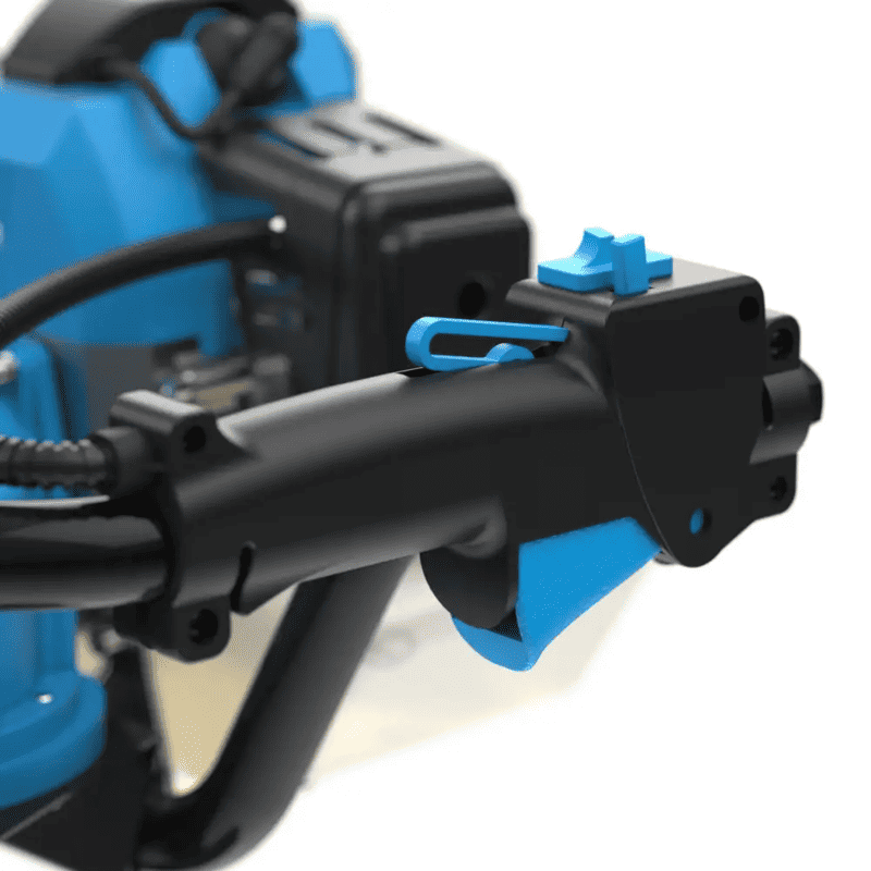 Casa si Gradina - Constructii - Scule electrice si accesorii - Masini de gaurit si insurubat - Motoburghiu cu 3 burghie GE 2200 Guede 94139, 3 Cp, Ø100-200 mm - Infinity.ro