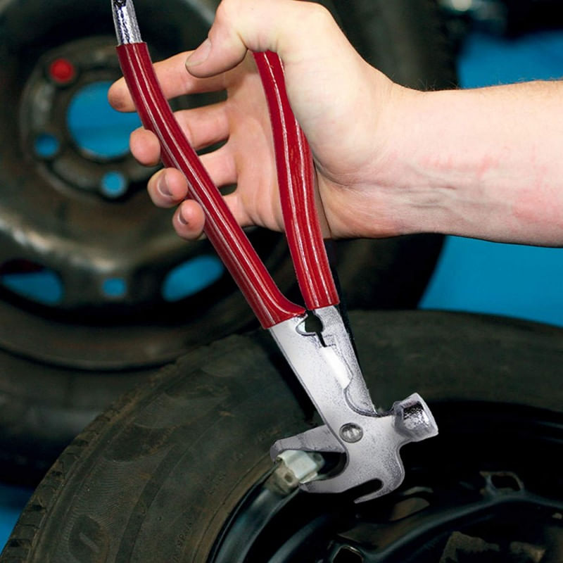 Casa si Gradina - Constructii - Scule de mana si unelte - Clesti si patenti - Cleste profesional de vulcanizare pentru indepartare de contragreutati jante auto JETECH WBP-200, 240 mm - Infinity.ro