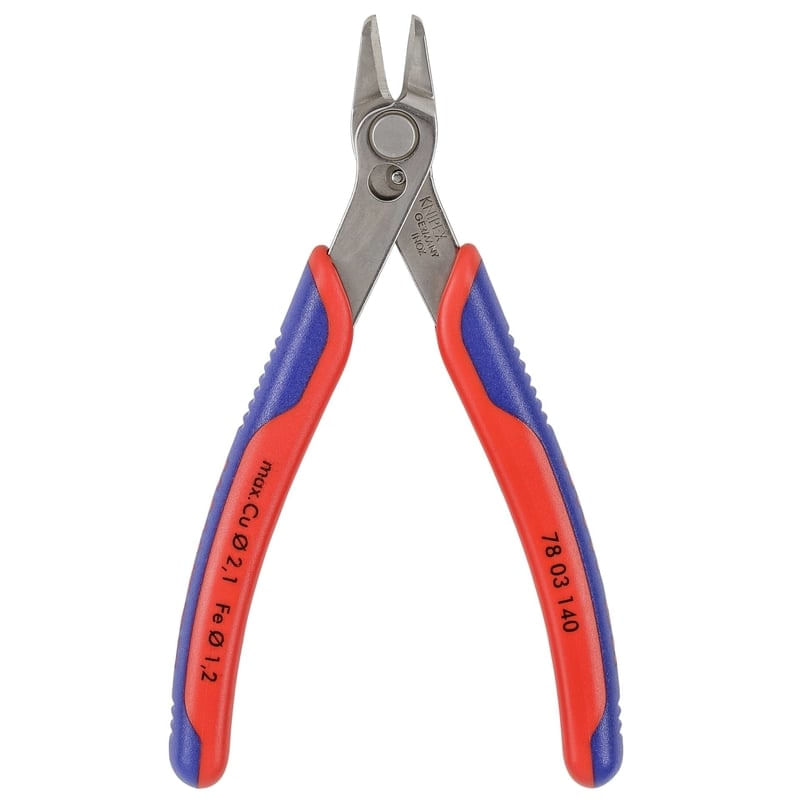 Casa si Gradina - Constructii - Scule de mana si unelte - Clesti si patenti - Cleste de electronist cu taiere diagonala Knipex 78 03 140, 140 mm - Infinity.ro