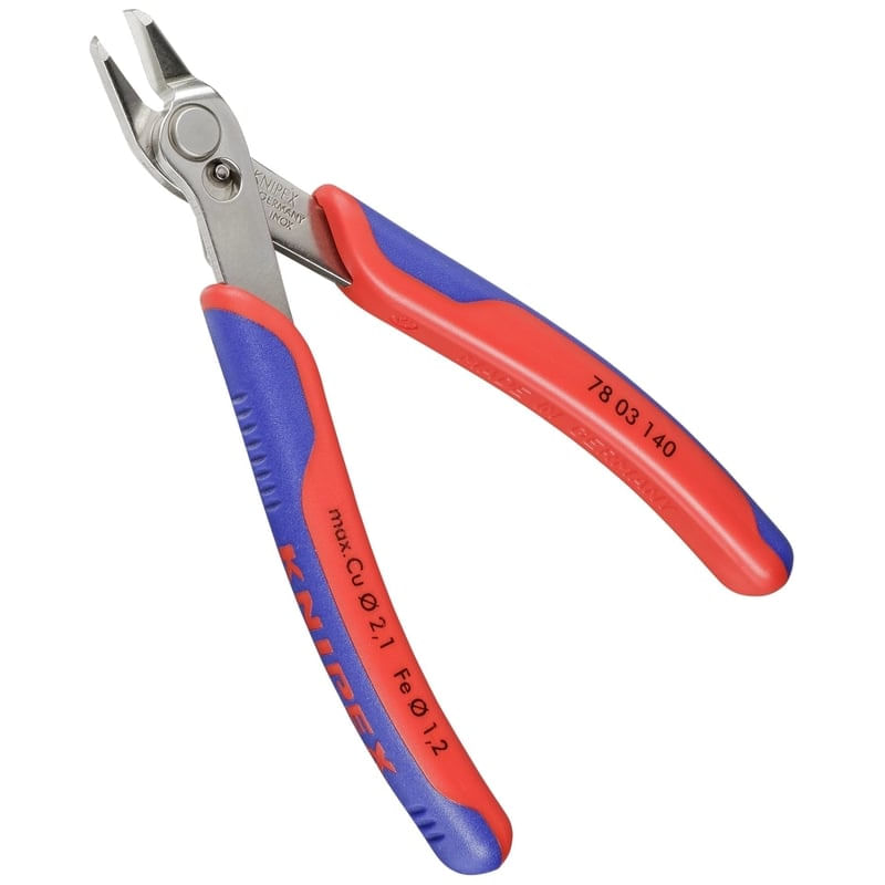 Casa si Gradina - Constructii - Scule de mana si unelte - Clesti si patenti - Cleste de electronist cu taiere diagonala Knipex 78 03 140, 140 mm - Infinity.ro