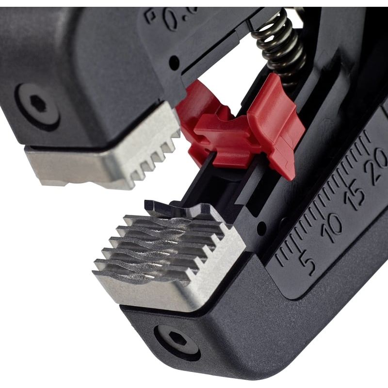 Casa si Gradina - Constructii - Scule de mana si unelte - Clesti si patenti - Cleste de dezizolat automat Knipex 12 52 195, 0.08-16 mm² - Infinity.ro