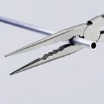 Casa si Gradina - Constructii - Scule de mana si unelte - Clesti si patenti - Cleste cu varf lung drept Knipex 28 71 280, 280 mm - Infinity.ro
