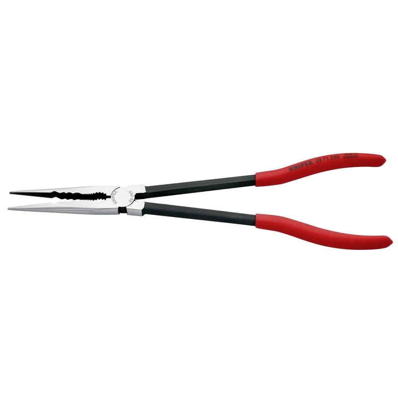 Casa si Gradina - Constructii - Scule de mana si unelte - Clesti si patenti - Cleste cu varf lung drept Knipex 28 71 280, 280 mm - Infinity.ro