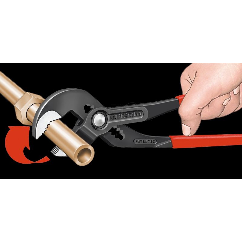 Casa si Gradina - Constructii - Scule de mana si unelte - Clesti si patenti - Cleste profesional pentru instalator Cobra Knipex 87 01 250, 250 mm - Infinity.ro