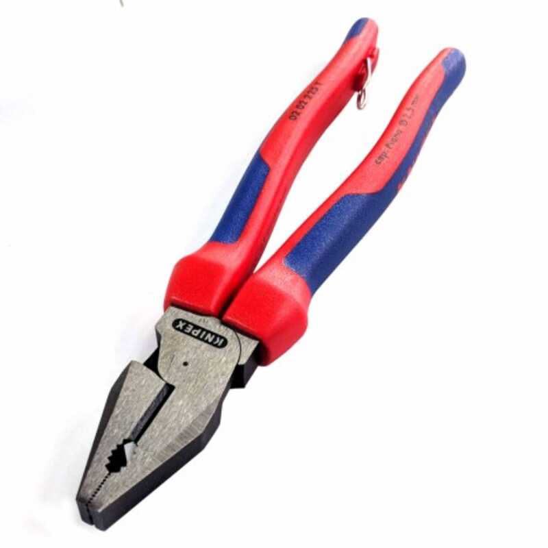 Casa si Gradina - Constructii - Scule de mana si unelte - Clesti si patenti - Cleste profesional combinat tip patent Knipex 02 02 225 T, 225 mm - Infinity.ro