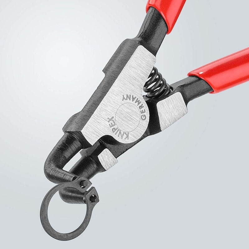 Casa si Gradina - Constructii - Scule de mana si unelte - Clesti si patenti - Cleste profesional de deschidere cu varfuri indoite pentru inele de siguranta Knipex 46 21 A11, 125 mm - Infinity.ro