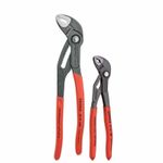 Casa si Gradina - Constructii - Scule de mana si unelte - Clesti si patenti - Set clesti pentru instalator Cobra Knipex 00 31 20 V01, 180-250 mm, 2 buc - Infinity.ro