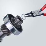 Casa si Gradina - Constructii - Scule de mana si unelte - Clesti si patenti - Cleste profesional pentru inele de siguranta KNIPEX 44 11 J2, 180 mm - Infinity.ro