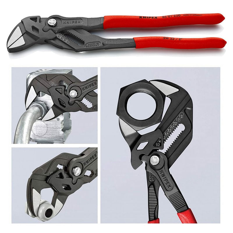 Casa si Gradina - Constructii - Scule de mana si unelte - Clesti si patenti - Cleste pentru instalator Knipex 86 01 250, 250 mm - Infinity.ro