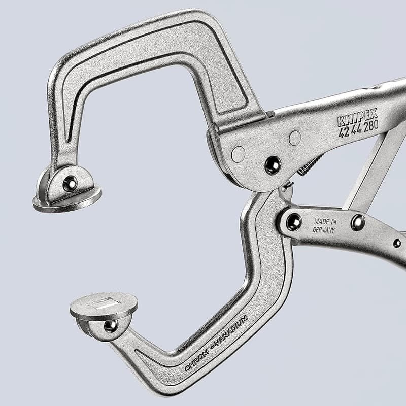 Casa si Gradina - Constructii - Scule de mana si unelte - Clesti si patenti - Cleste autoblocant tip menghina pentru metal Knipex 42 44 280, 50x90 mm - Infinity.ro