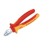 Casa si Gradina - Constructii - Scule de mana si unelte - Clesti si patenti - Cleste cu taiere diagonala Knipex 70 06 160 T, 160 mm - Infinity.ro