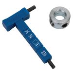 Casa si Gradina - Constructii - Scule electrice si accesorii - Seturi si accesorii pentru gaurit si insurubat - Set burghiu, inel si cheie imbus pentru gaurire la unghi in lemn Kreg KPHA540, 3 piese - Infinity.ro