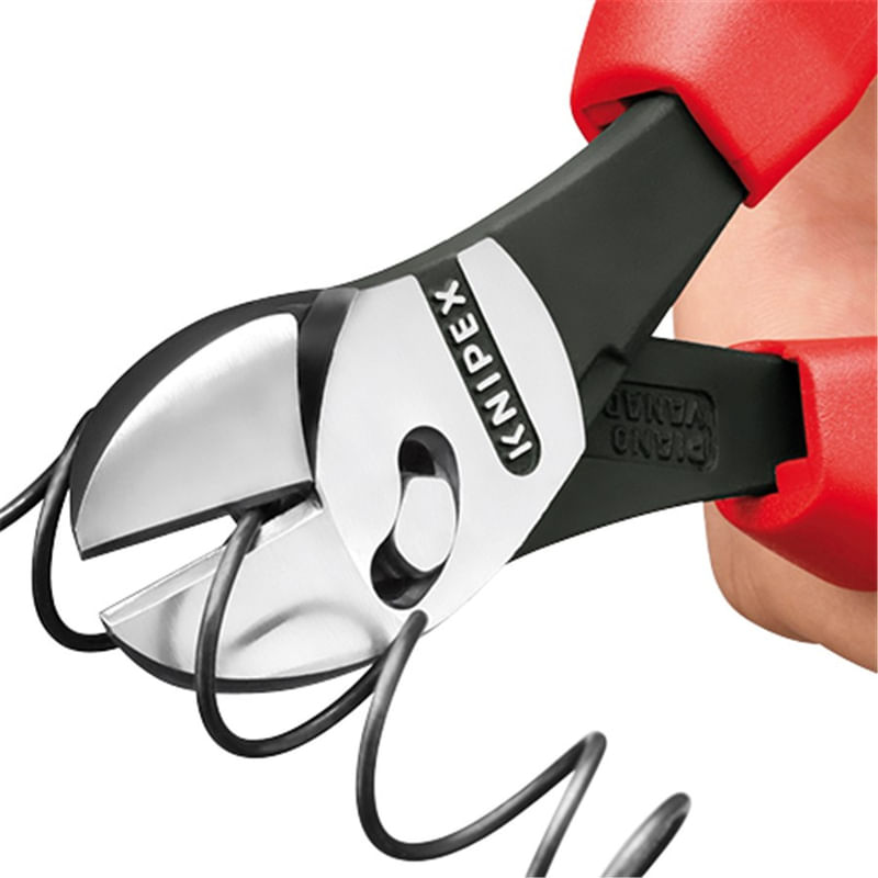 Casa si Gradina - Constructii - Scule de mana si unelte - Clesti si patenti - Cleste profesional cu tais diagonal, articulatie dubla Knipex 73 72 180, 180 mm - Infinity.ro