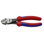 Casa si Gradina - Constructii - Scule de mana si unelte - Clesti si patenti - Cleste profesional cu tais diagonal, articulatie dubla Knipex 73 72 180, 180 mm - Infinity.ro