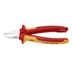 Casa si Gradina - Constructii - Scule de mana si unelte - Clesti si patenti - Cleste profesional cu taiere diagonala, maner izolat Knipex 70 06 180 T, 180 mm - Infinity.ro