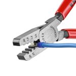 Casa si Gradina - Constructii - Scule de mana si unelte - Clesti si patenti - Cleste profesional pentru sertizat ferule Knipex 97 61 145 A, 145 mm, Ø0.25-2.5 mm² - Infinity.ro