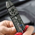 Casa si Gradina - Constructii - Scule de mana si unelte - Clesti si patenti - Cleste profesional pentru sertizat si dezizolat Knipex 97 21 215 B, 230 mm - Infinity.ro