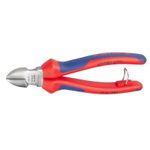Casa si Gradina - Constructii - Scule de mana si unelte - Clesti si patenti - Cleste profesional cu tais diagonal Knipex 70 05 160 T, 160 mm - Infinity.ro