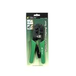 Casa si Gradina - Constructii - Scule de mana si unelte - Clesti si patenti - Cleste pentru sertizat prize occidentale Troy 24008 - Infinity.ro