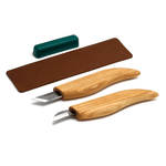 Sport si Outdoor - Camping - Cutite, bricege si accesorii - Cutite si bricege - Set de sculptura in lemn BeaverCraft S04, 4 piese - Infinity.ro