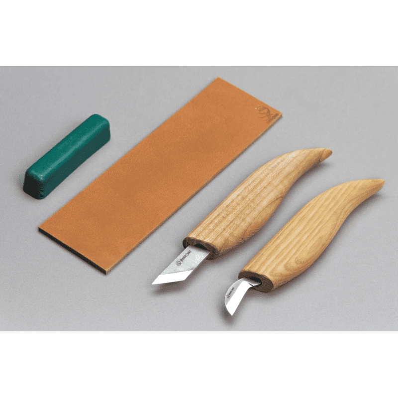 Sport si Outdoor - Camping - Cutite, bricege si accesorii - Cutite si bricege - Set de sculptura in lemn BeaverCraft S04, 4 piese - Infinity.ro