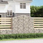 Casa si Gradina - Gradinarit si plante - Plante si ghivece - Ghivece si suporturi - Cosuri gabion arcuite 50 buc, 200x50x180/200cm, fier galvanizat - Infinity.ro