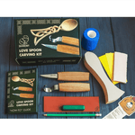Sport si Outdoor - Camping - Cutite, bricege si accesorii - Cutite si bricege - Set de sculptura lingura celtica BeaverCraft DIY04, 5 piese - Infinity.ro