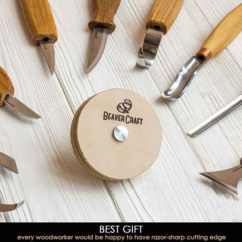 Casa si Gradina - Constructii - Scule electrice si accesorii - Accesorii polizare si slefuire - Disc de lustruit cu compus de ascutire BeaverCraft PW1 - Infinity.ro