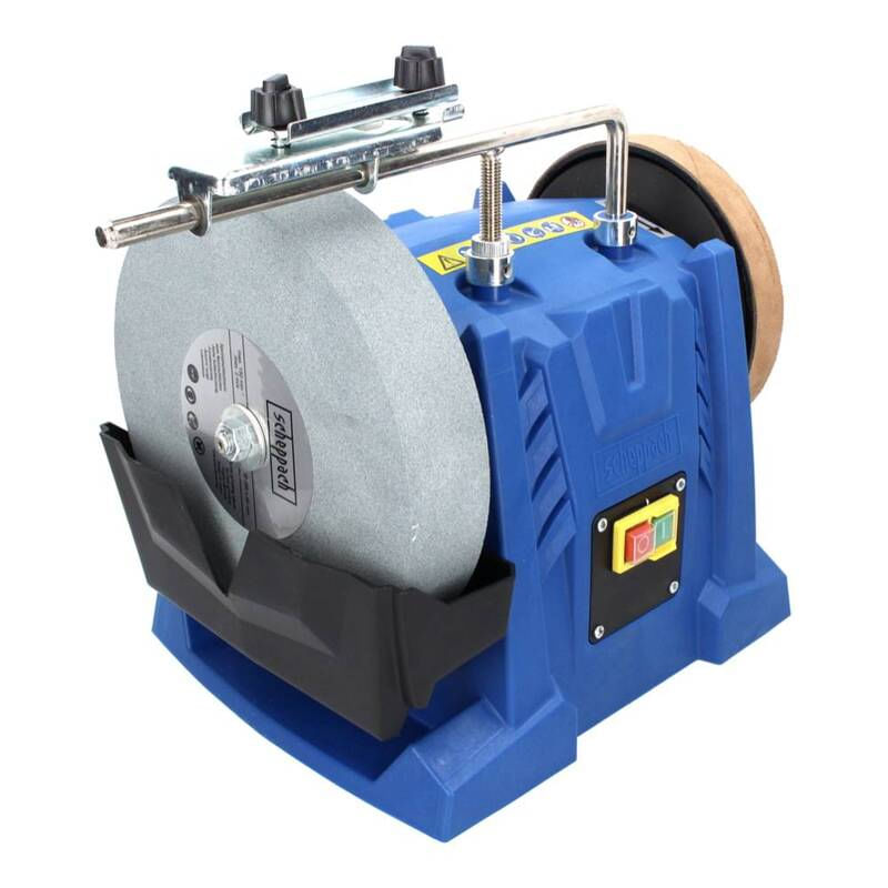 Casa si Gradina - Constructii - Scule electrice si accesorii - Accesorii polizare si slefuire - Sistem de ascutire TIGER 7000S Scheppach 5903206901, 200 W, Ø250 mm - Infinity.ro