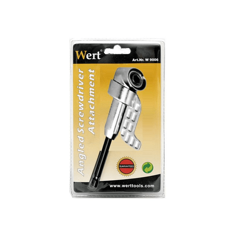 Casa si Gradina - Constructii - Scule electrice si accesorii - Seturi si accesorii pentru gaurit si insurubat - Adaptor unghiular masina de gaurit Wert 9006, 105, hex 1 4, - Infinity.ro