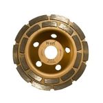 Casa si Gradina - Constructii - Scule electrice si accesorii - Accesorii polizare si slefuire - Disc dublu diamantat, taiere beton Wert 2740-115, Ø115x22.23 mm - Infinity.ro