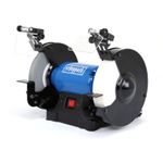 Casa si Gradina - Constructii - Scule electrice si accesorii - Polizoare - Polizor de banc dublu cu functie de polizare si slefuire SM200AL Scheppach 5903110901, 500 W, Ø200 mm - Infinity.ro