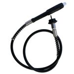 Casa si Gradina - Constructii - Scule electrice si accesorii - Accesorii polizare si slefuire - Furtun flexibil pentru polizor de banc HG34 Scheppach 5903106005, 109 cm - Infinity.ro