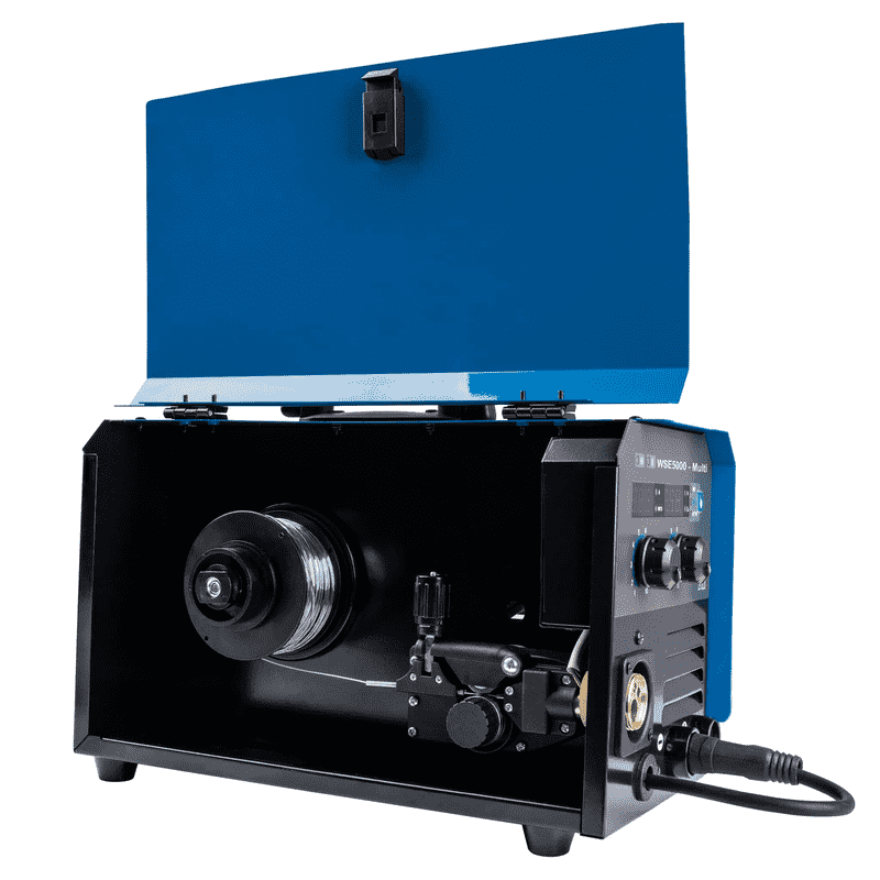 Casa si Gradina - Constructii - Scule electrice si accesorii - Aparate de sudura - Aparat de sudura WSE5000-Multi Scheppach 5906609901, 10-200 A, 10.4-76 V - Infinity.ro