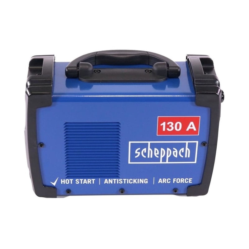 Casa si Gradina - Constructii - Scule electrice si accesorii - Aparate de sudura - Aparat de sudura tip invertor WSE1000 Scheppach 5906602903, 10-130 A, 85 V - Infinity.ro