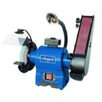 Casa si Gradina - Constructii - Scule electrice si accesorii - Polizoare - Polizor de banc cu banda BGS700 Scheppach 4903303901, 370 W, Ø150 mm - Infinity.ro