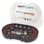 Casa si Gradina - Constructii - Scule electrice si accesorii - Accesorii polizare si slefuire - Set pietre pentru slefuire si ascutire Dema 15064, 278 piese - Infinity.ro