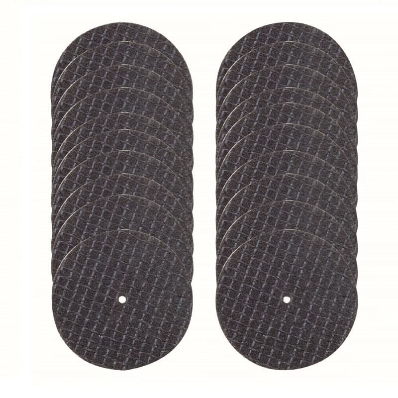 Casa si Gradina - Constructii - Scule electrice si accesorii - Accesorii polizare si slefuire - Set discuri din oxid de aluminiu, taiere lemn, inox, plastic Proxxon 28819, Ø38 mm, 20 bucati - Infinity.ro