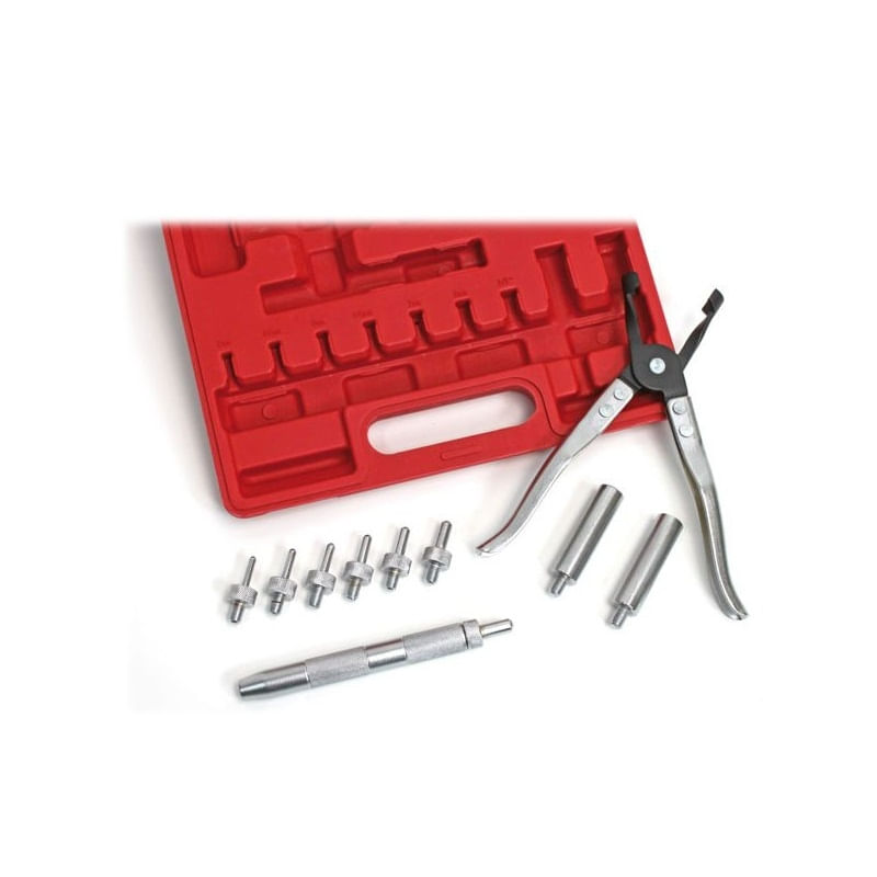 Casa si Gradina - Constructii - Scule de mana si unelte - Clesti si patenti - Trusa set clesti simering supape Dema 17988, 33 x 26 x 6 cm - Infinity.ro