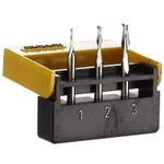 Casa si Gradina - Constructii - Scule electrice si accesorii - Accesorii polizare si slefuire - Set freze dincarbura de tungstenMicromot 27116, Ø1-Ø3 mm, 3 piese - Infinity.ro