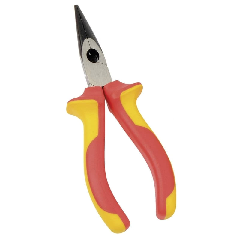 Casa si Gradina - Constructii - Scule de mana si unelte - Clesti si patenti - Cleste izolat cu varf lung drept Mannesmann 10603, 160 mm - Infinity.ro