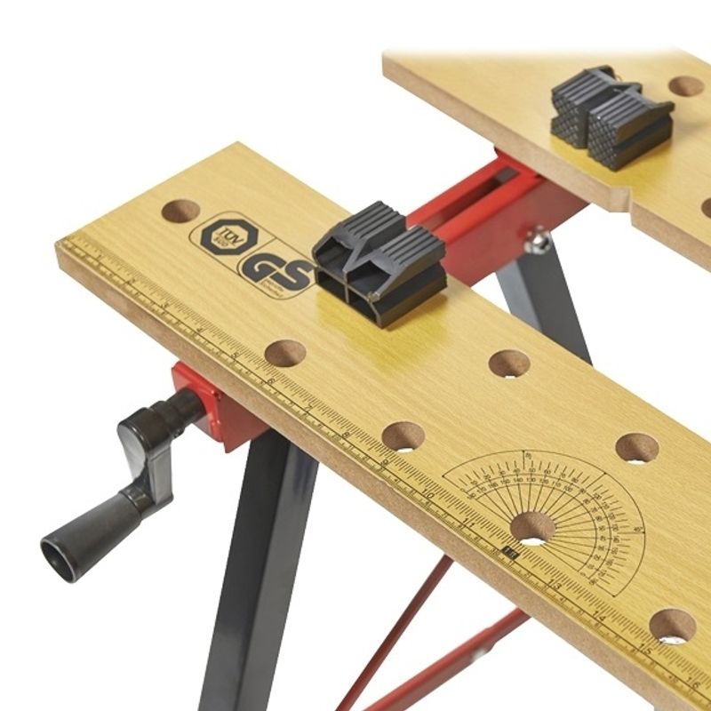 Casa si Gradina - Constructii - Scule electrice si accesorii - Scule multifunctionale si accesorii - Banc de lucru portabil Mannesmann 7000, 100 Kg, 600 x 360 mm - Infinity.ro