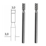 Casa si Gradina - Constructii - Scule electrice si accesorii - Accesorii polizare si slefuire - Set freze dinotel-wolfram-vanadiu de forma cilindricaMicromot Proxxon 28722, Ø3 mm, 2 bucati - Infinity.ro