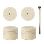 Casa si Gradina - Constructii - Scule electrice si accesorii - Accesorii polizare si slefuire - Set discuri din pasla, lustruire metal Proxxon 28798, Ø22 mm, 11 piese - Infinity.ro