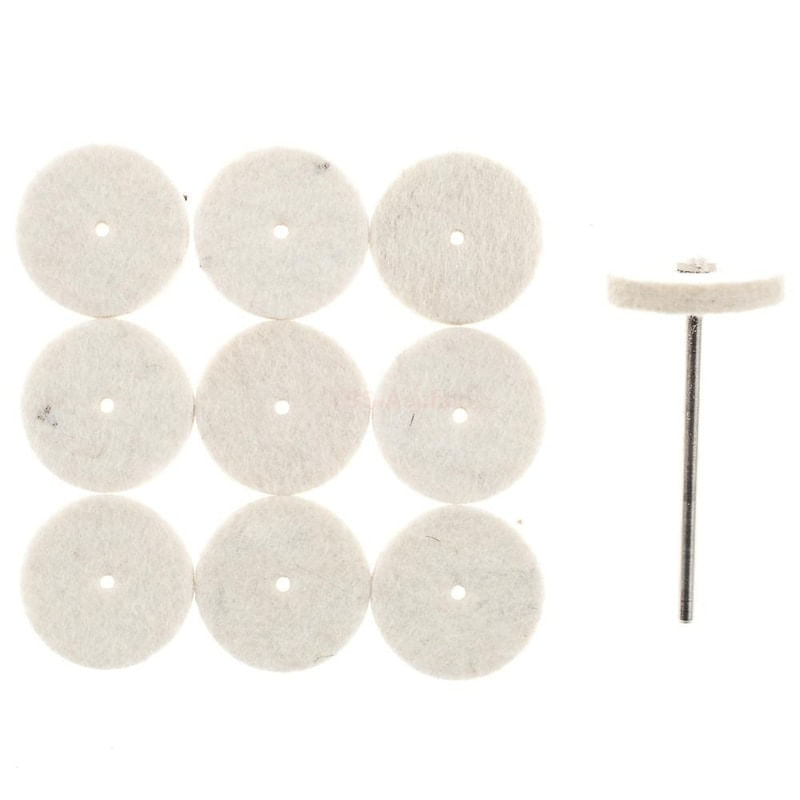 Casa si Gradina - Constructii - Scule electrice si accesorii - Accesorii polizare si slefuire - Set discuri din pasla, lustruire metal Proxxon 28798, Ø22 mm, 11 piese - Infinity.ro